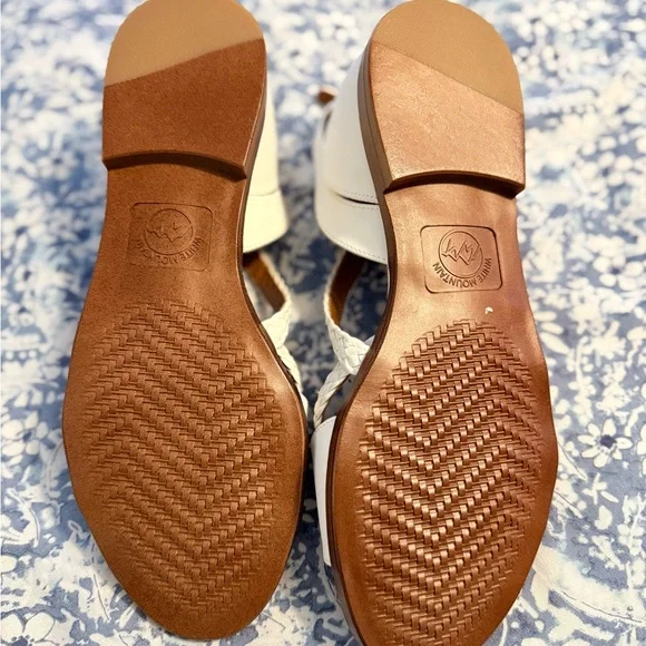 WHITE MOUNTAIN Women's Kika Open Toe Flat Sandal Size 8.5 - Picture 3 of 7